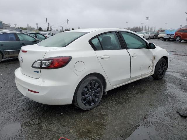 JM1BL1UP5D1785323 - 2013 MAZDA 3 I WHITE photo 3