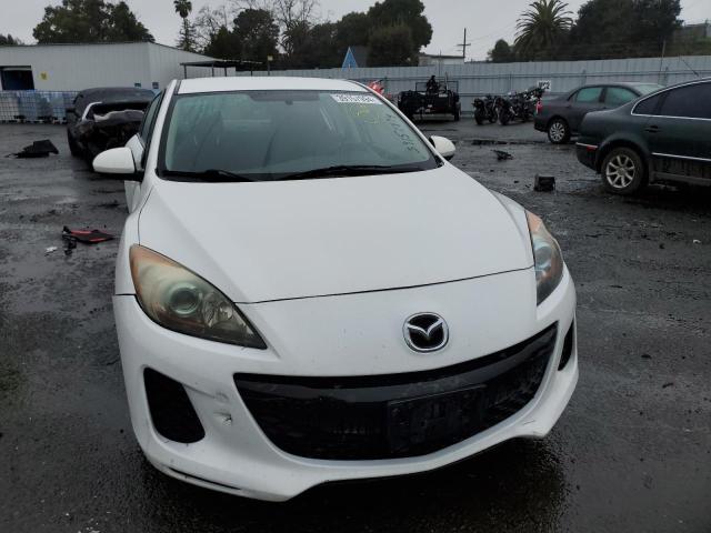 JM1BL1UP5D1785323 - 2013 MAZDA 3 I WHITE photo 5