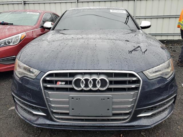 WAUF2AFC4EN033215 - 2014 AUDI S6 BLUE photo 5