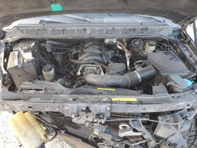 1N6BA07AX5N531864 - 2005 NISSAN TITAN XE GRAY photo 11