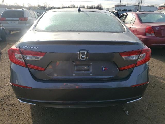 1HGCV1F54MA124619 - 2021 HONDA ACCORD EXL GRAY photo 6