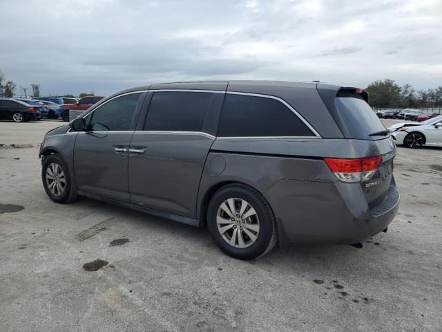 5FNRL5H66FB003306 - 2015 HONDA ODYSSEY EXL GRAY photo 2