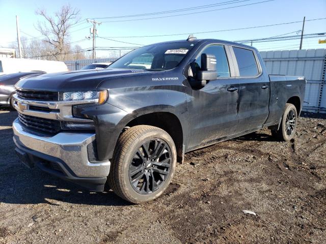 1GCUYDET8MZ188868 - 2021 CHEVROLET SILVERADO BLACK photo 1