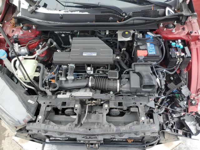 5J6RW1H29LL010251 - 2020 HONDA CR-V LX RED photo 12