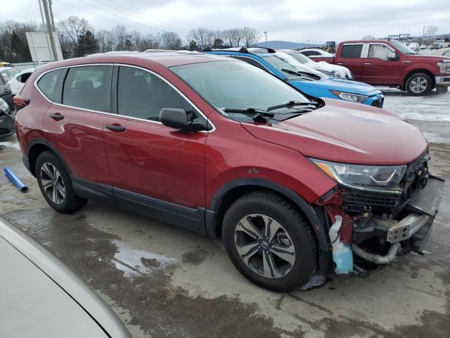 5J6RW1H29LL010251 - 2020 HONDA CR-V LX RED photo 4