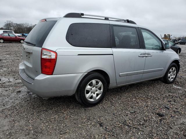 KNDMB233576189443 - 2007 KIA SEDONA EX SILVER photo 3