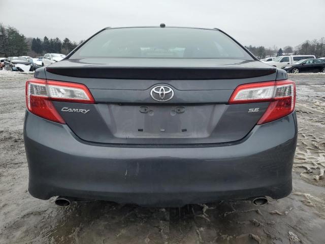 4T1BK1FK2CU018560 - 2012 TOYOTA CAMRY SE GRAY photo 6