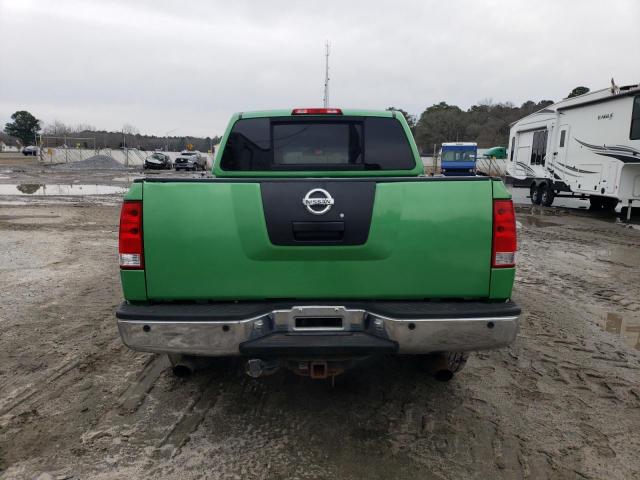 1N6BA07A95N533671 - 2005 NISSAN TITAN XE GREEN photo 6