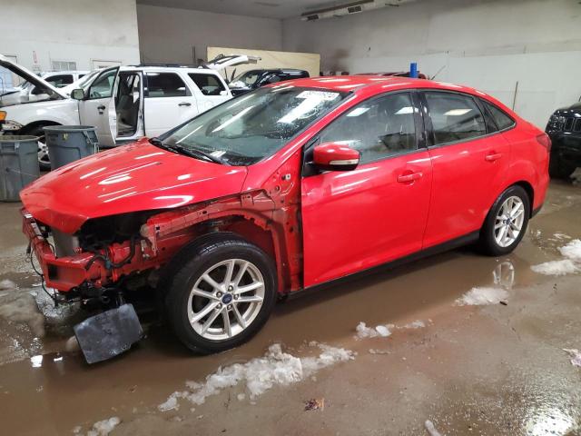 1FADP3F21GL214033 - 2016 FORD FOCUS SE RED photo 1