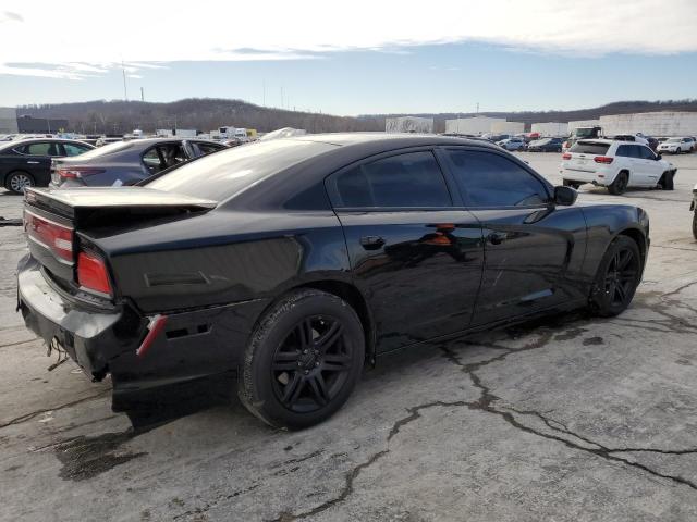 2C3CDXBG3DH638446 - 2013 DODGE CHARGER SE BLACK photo 3