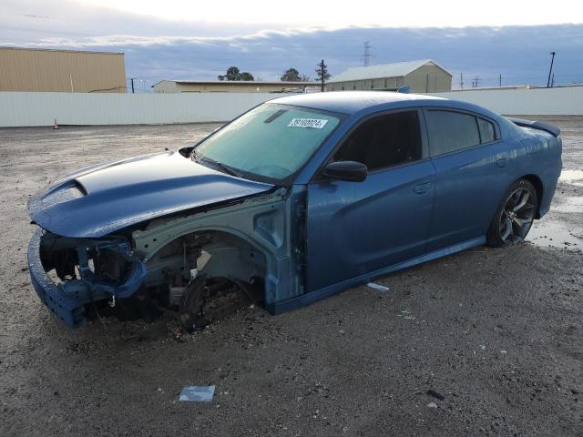 2C3CDXCT7NH186594 - 2022 DODGE CHARGER R/T BLUE photo 1