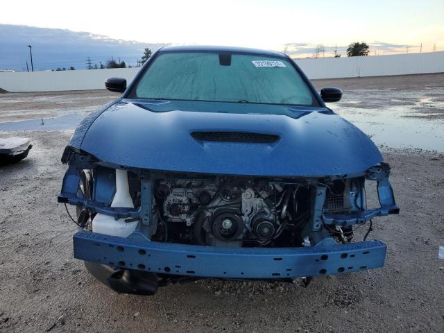 2C3CDXCT7NH186594 - 2022 DODGE CHARGER R/T BLUE photo 5