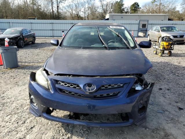 5YFBU4EE0DP075608 - 2013 TOYOTA COROLLA BASE BLUE photo 5