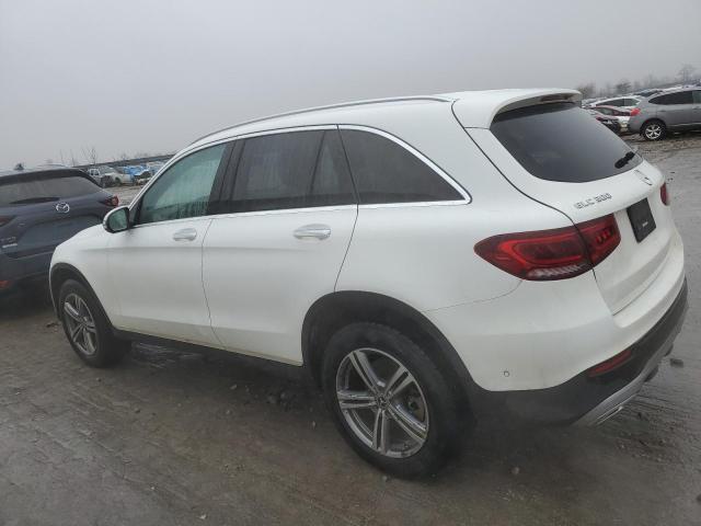 W1N0G8EB6MF947897 - 2021 MERCEDES-BENZ GLC 300 4MATIC WHITE photo 2