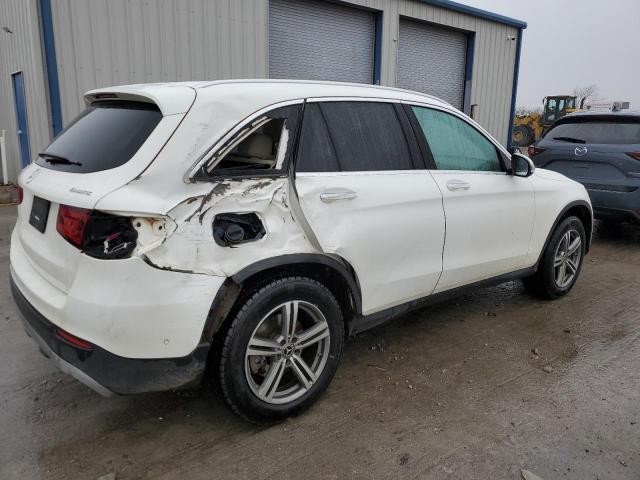 W1N0G8EB6MF947897 - 2021 MERCEDES-BENZ GLC 300 4MATIC WHITE photo 3