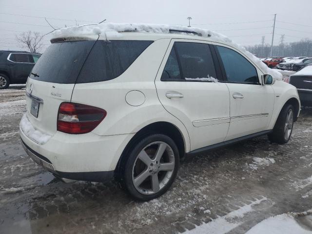 4JGBB22E78A383637 - 2008 MERCEDES-BENZ ML 320 CDI WHITE photo 3