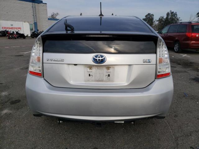 JTDKN3DU3A0092392 - 2010 TOYOTA PRIUS SILVER photo 6