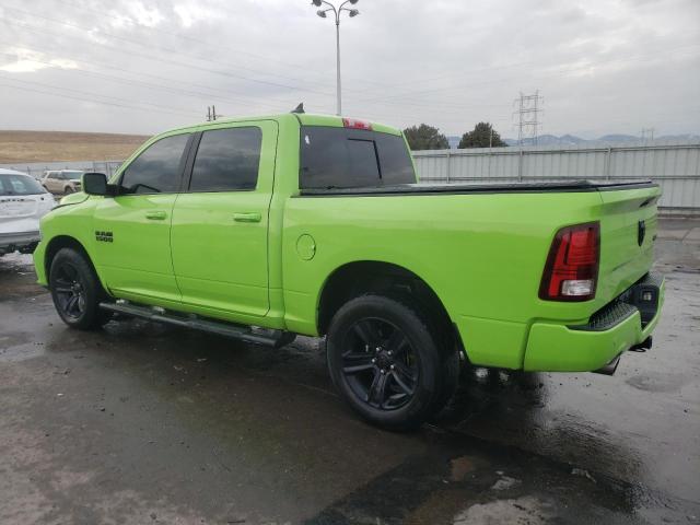 1C6RR7MT6HS771502 - 2017 RAM 1500 SPORT GREEN photo 2