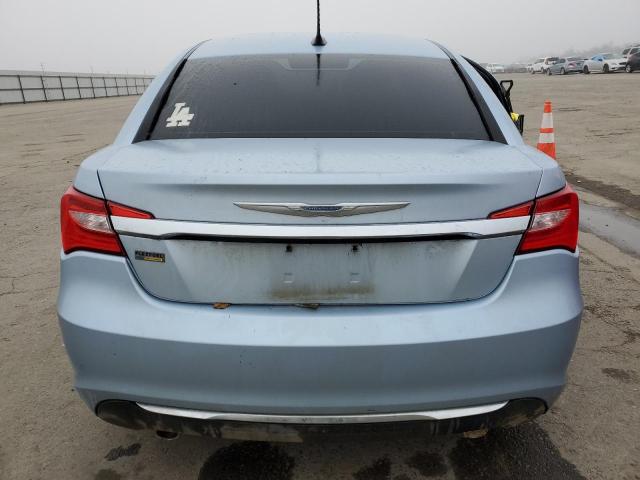 1C3CCBAG9CN246228 - 2012 CHRYSLER 200 LX BLUE photo 6