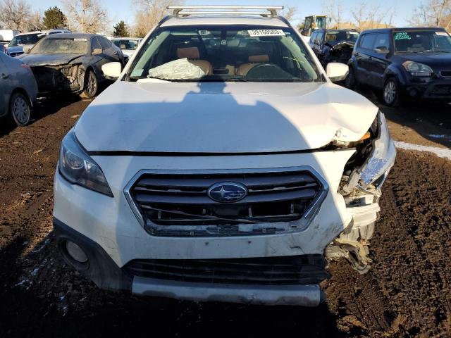 4S4BSETC1H3367596 - 2017 SUBARU OUTBACK TOURING WHITE photo 5