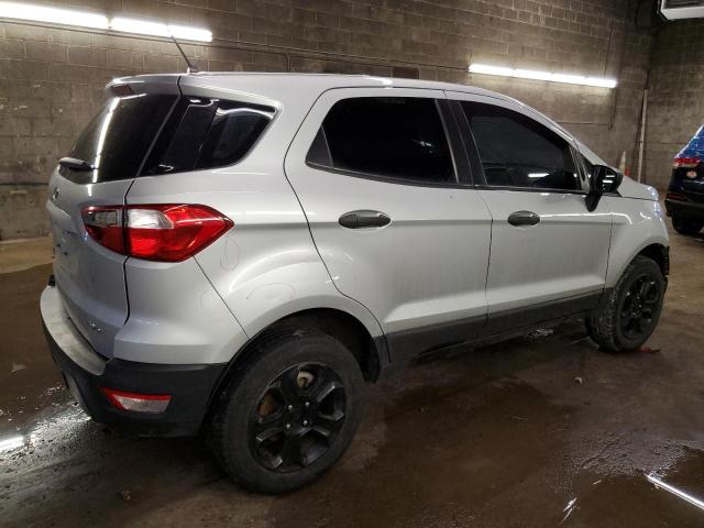 MAJ6P1SL6JC225144 - 2018 FORD ECOSPORT S SILVER photo 3