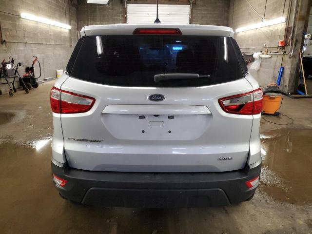 MAJ6P1SL6JC225144 - 2018 FORD ECOSPORT S SILVER photo 6