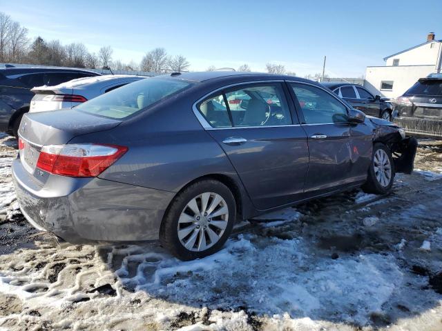 1HGCR3F88FA015156 - 2015 HONDA ACCORD EXL GRAY photo 3