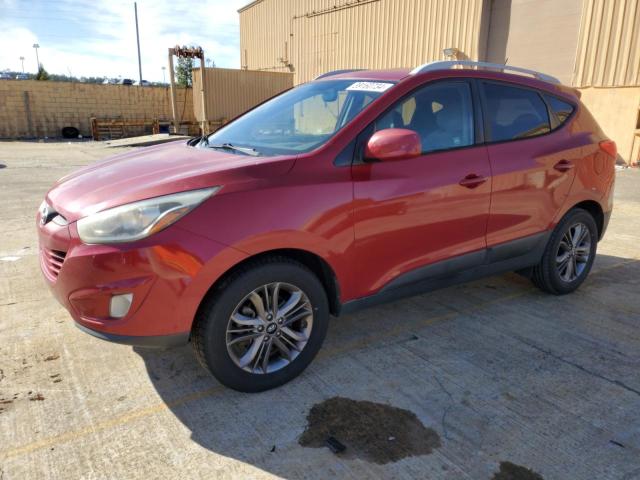 KM8JU3AGXEU921868 - 2014 HYUNDAI TUCSON GLS BURGUNDY photo 1