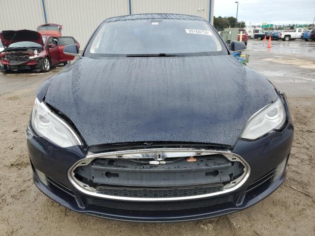 5YJSA1CP9DFP06301 - 2013 TESLA MODEL S BLUE photo 5