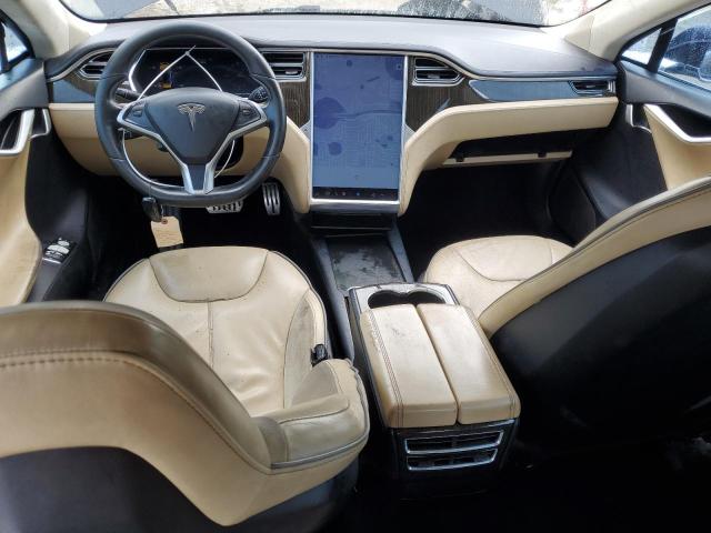 5YJSA1CP9DFP06301 - 2013 TESLA MODEL S BLUE photo 8