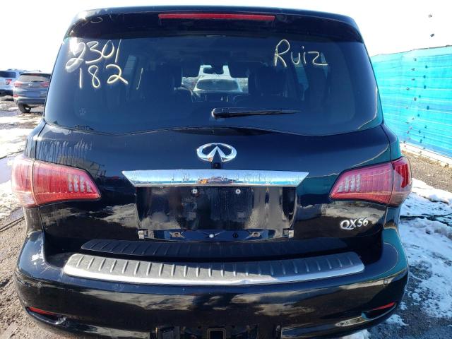 JN8AZ2NC3B9303172 - 2011 INFINITI QX56 BLACK photo 6