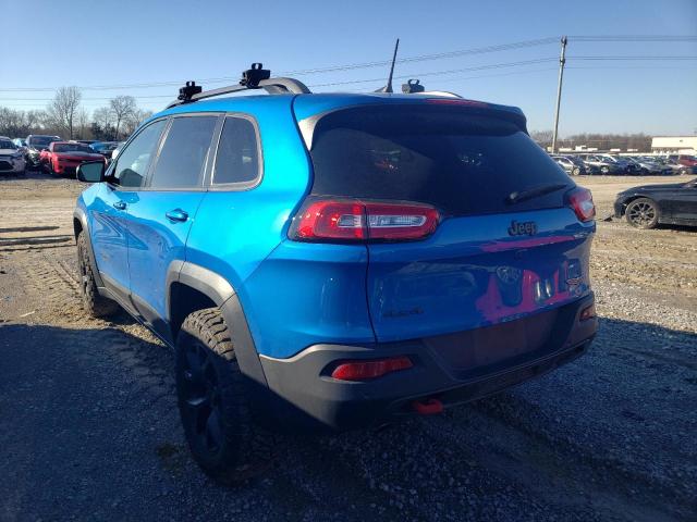 1C4PJMBX4JD513002 - 2018 JEEP CHEROKEE TRAILHAWK 蓝色 照片 2