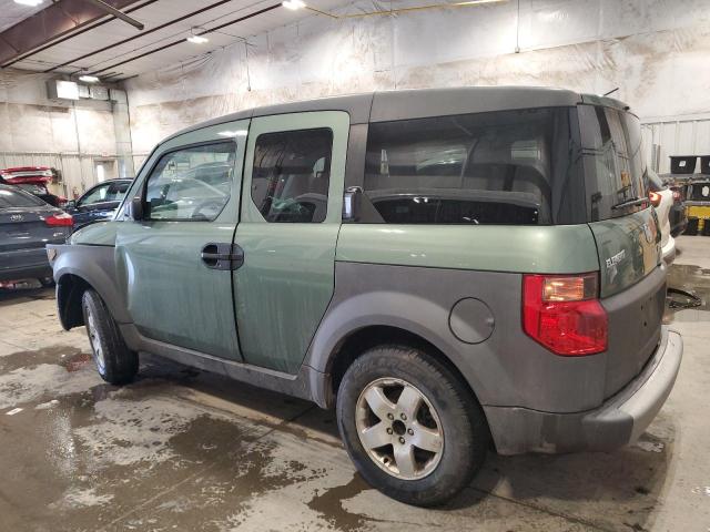 5J6YH28503L054385 - 2003 HONDA ELEMENT EX GREEN photo 2