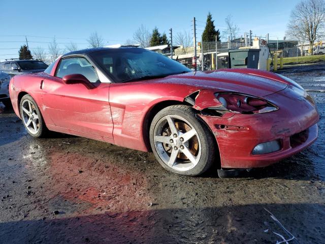 1G1YY24U655106623 - 2005 CHEVROLET CORVETTE RED photo 4