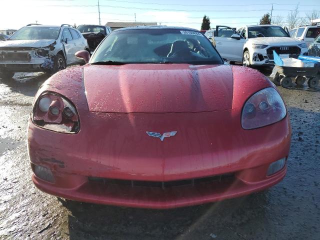 1G1YY24U655106623 - 2005 CHEVROLET CORVETTE RED photo 5