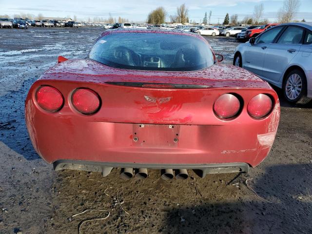 1G1YY24U655106623 - 2005 CHEVROLET CORVETTE RED photo 6