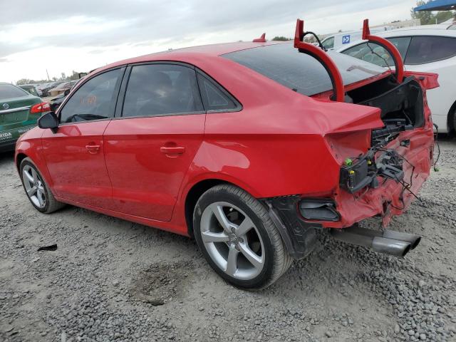 WAUACGFF2F1099694 - 2015 AUDI A3 PREMIUM RED photo 2