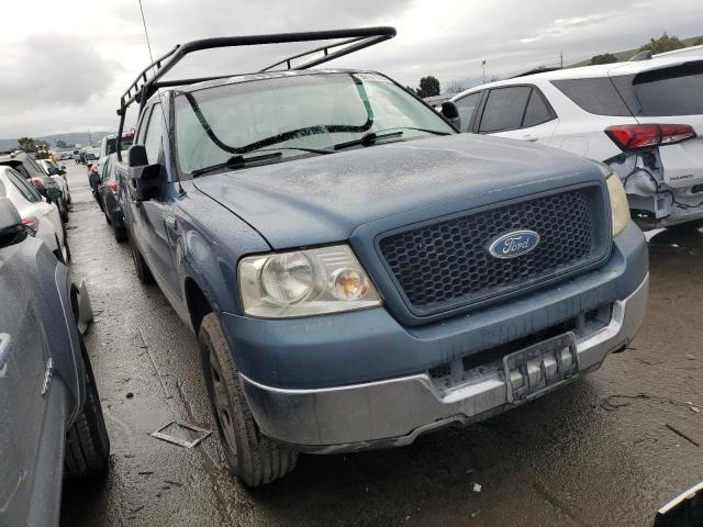 1FTVX12594NB06729 - 2004 FORD F150 BLUE photo 4