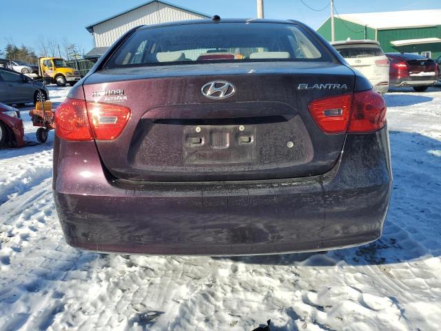 KMHDU46D28U583467 - 2008 HYUNDAI ELANTRA GLS BURGUNDY photo 6