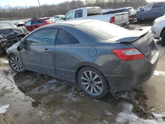 2HGFG2A56BH701041 - 2011 HONDA CIVIC SI GRAY photo 2