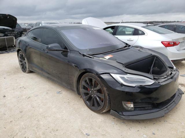 5YJSA1E23GF148970 - 2016 TESLA MODEL S Սև լուսանկար 4