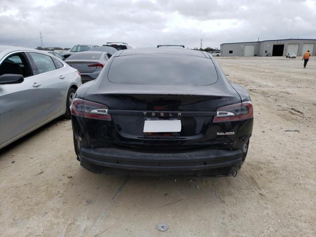 5YJSA1E23GF148970 - 2016 TESLA MODEL S Սև լուսանկար 6