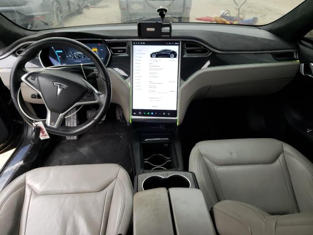 5YJSA1E23GF148970 - 2016 TESLA MODEL S Սև լուսանկար 8
