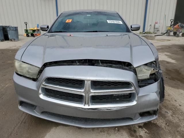 2B3CL3CG0BH548238 - 2011 DODGE CHARGER SILVER photo 5