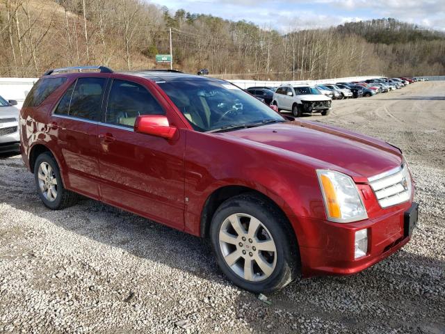 1GYEE63AX80101325 - 2008 CADILLAC SRX RED photo 4