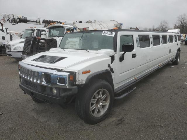 5GRGN23U85H117195 - 2005 HUMMER H2 WHITE photo 2