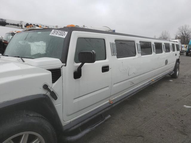 5GRGN23U85H117195 - 2005 HUMMER H2 WHITE photo 9