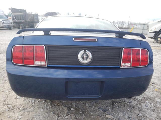 1ZVFT80N675362520 - 2007 FORD MUSTANG BLUE photo 6