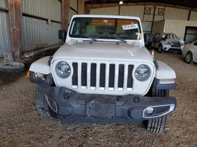 1C4HJXEG8JW186089 - 2018 JEEP WRANGLER U SAHARA WHITE photo 5