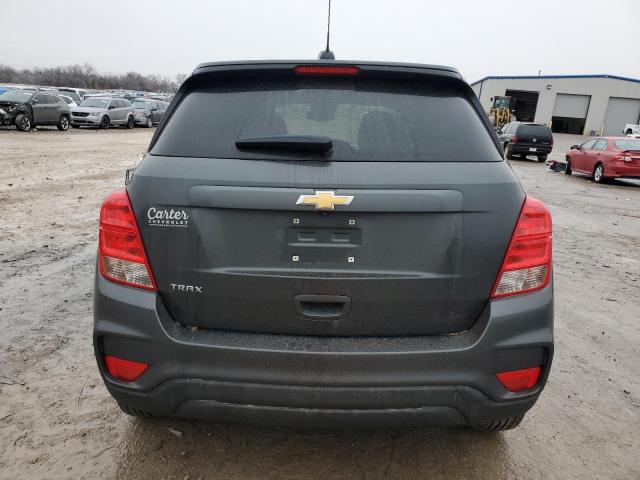 3GNCJKSB1LL182357 - 2020 CHEVROLET TRAX LS GRAY photo 6